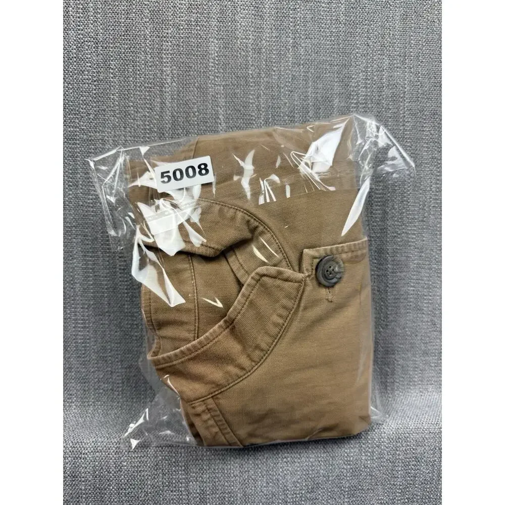 Lauren Ralph Lauren Safari Utility Jacket Womens Medium Tan Cotton Military - Picture 8 of 8